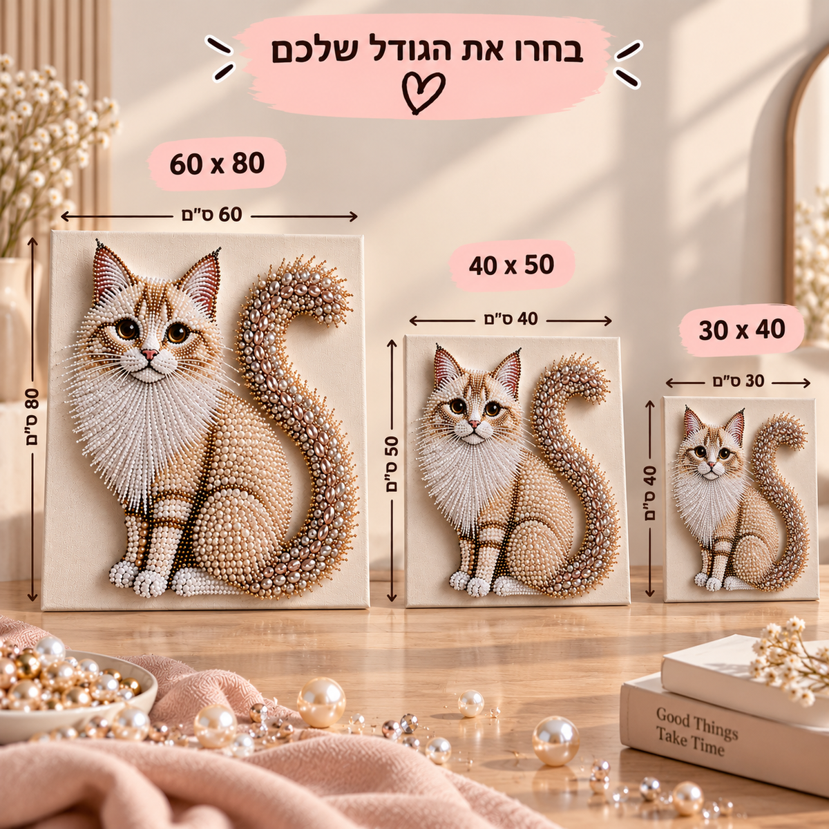 🦉 שומרת הלילה | יצירת פנינים וקריסטלים