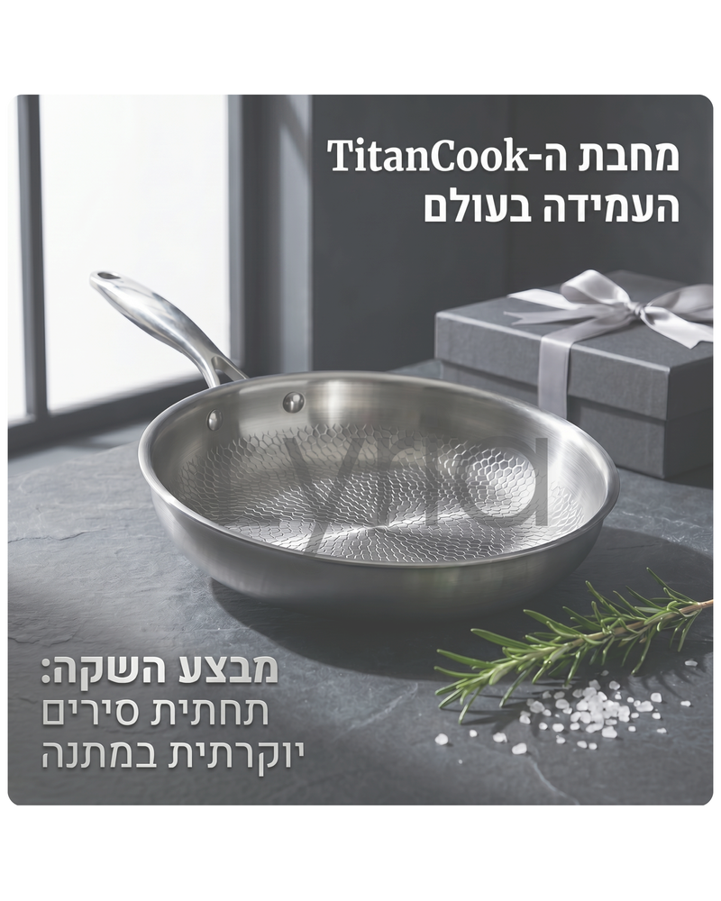 TitanCook | מחבת העמידה בעולם