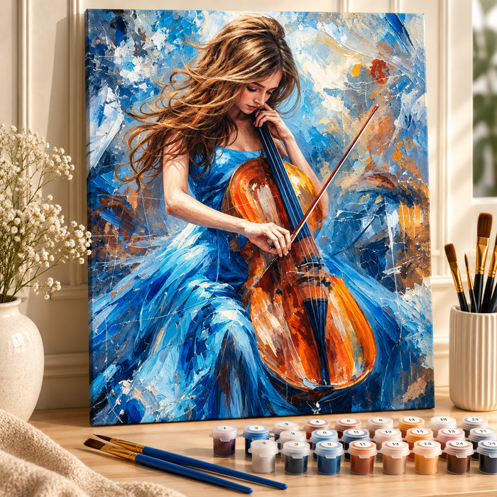 הסונטה המלכותית 🎻 | ציור לפי מספרים